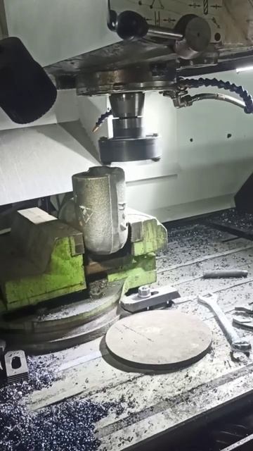 Фрезеровка на чпу станке, материал сталь