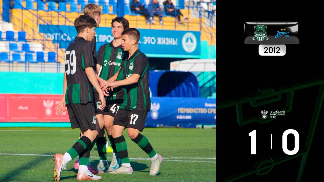 Видеообзор матча АФК «Краснодар» (2012) – «Зенит» (2012) смотреть онлайн