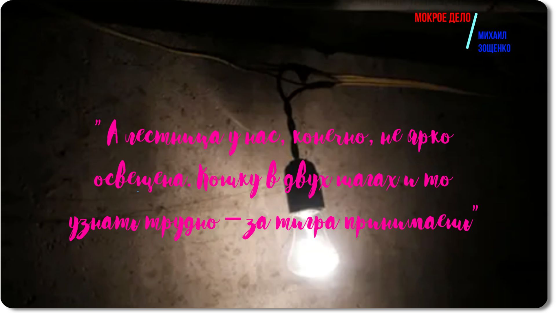 Зощенко -Мокрое дело -рассказ смотреть онлайн