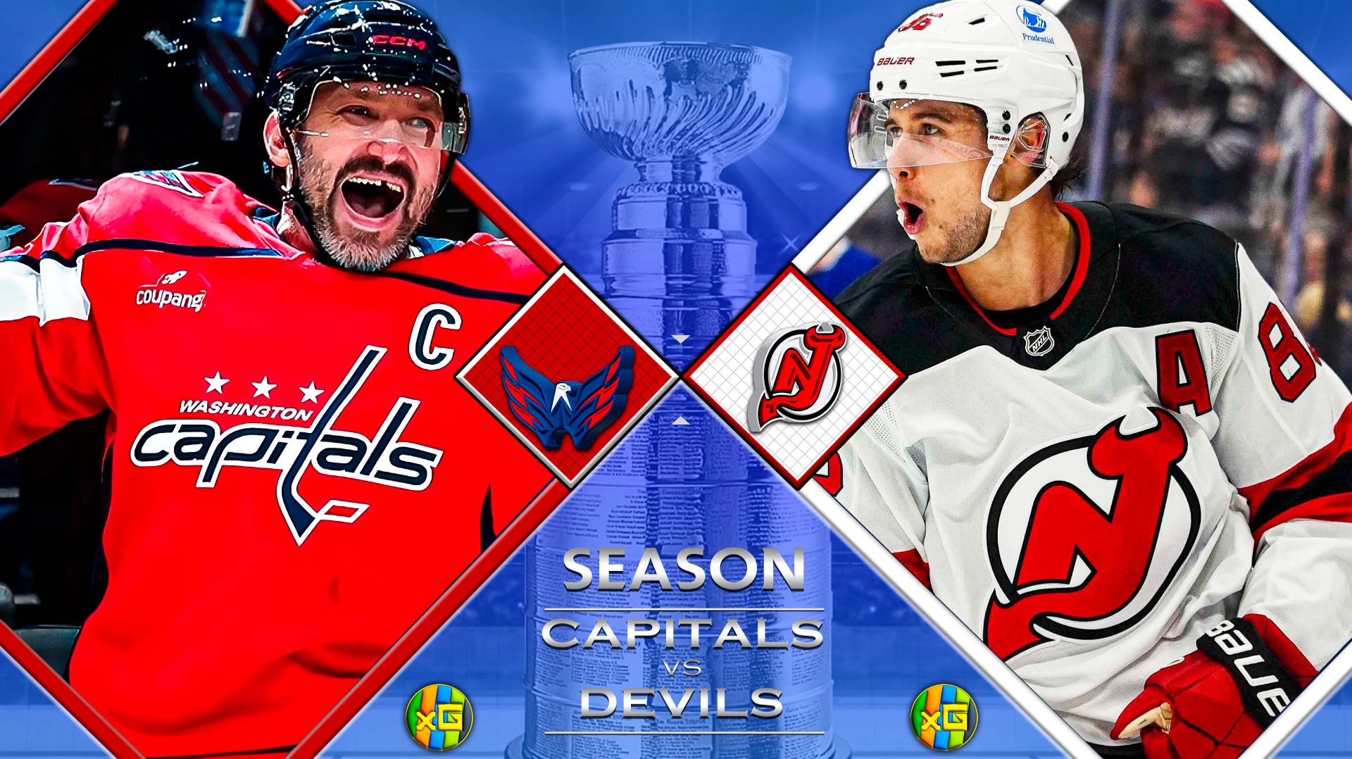 Вашингтон - Нью‑Джерси | 16.11.2025 | Хоккей | НХЛ | Прямая трансляция | xG смотреть онлайн