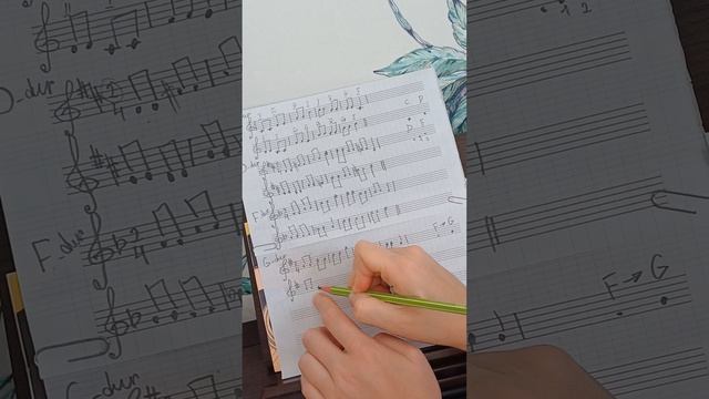 транспонирование мелодии Апельсин в тональность соль мажор из фа мажора смотреть онлайн