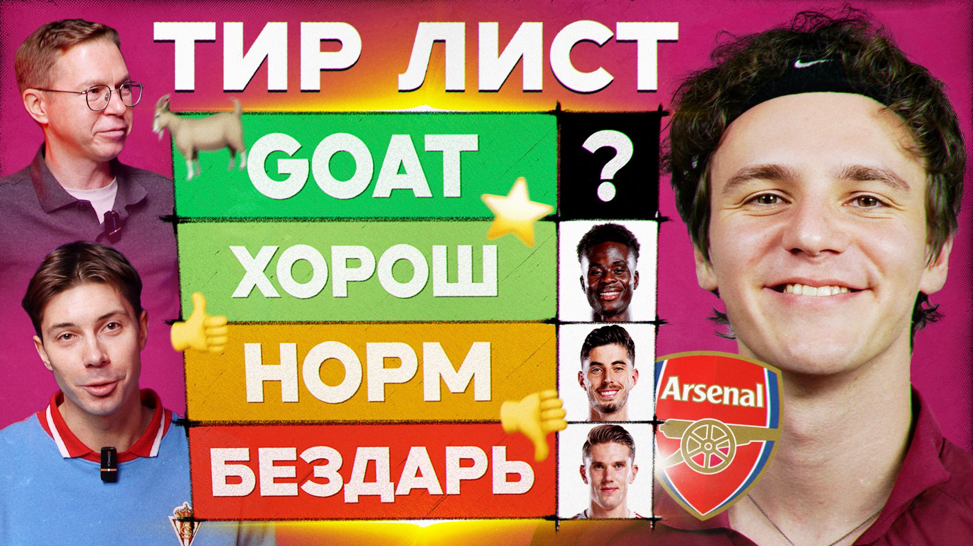 Тир лист #11 | Арсенал