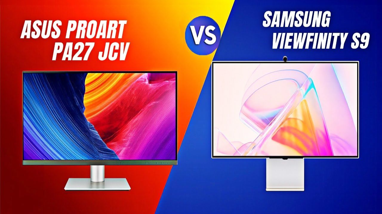 ASUS ProArt PA27JCV vs Samsung ViewFinity S9 – Какой монитор с разрешением 5K Вам стоит купить? смотреть онлайн