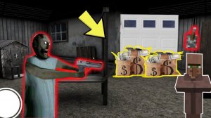 БАБКА ГРЕННИ ОБМАНУЛА ЖИТЕЛЕЙ И ПОЙМАЛА ИХ В ЛОВУШКУ В МАЙНКРАФТ НУБИК В MINECRAFT ТРОЛЛИНГ ЛОВУШКА