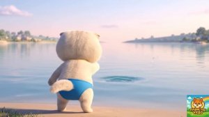 МУЛЬТФИЛЬМ ДЛЯ ДЕТЕЙ, Котенок покупает гигантский мотоцикл