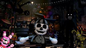 фнаф 7 50\20 аниматроников и спрингтрап