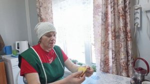 Стряпаю шаньги ,новую антенну купили .