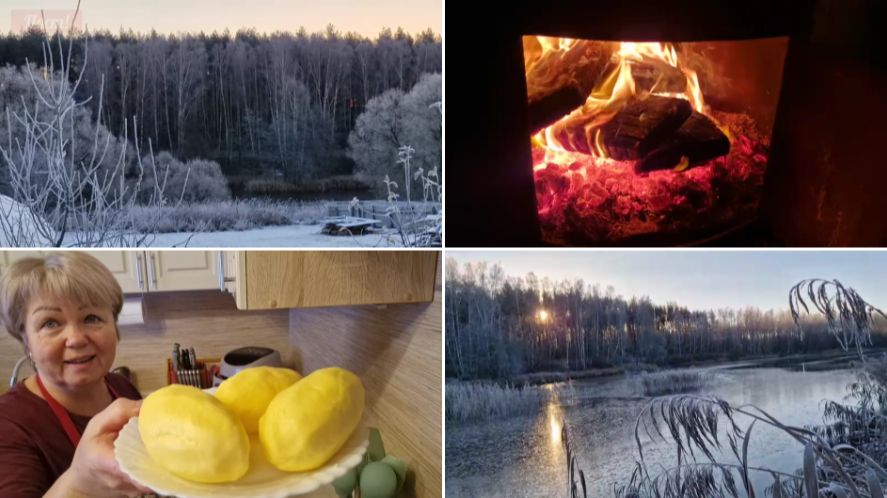 В СУББОТУ БЫЛИ В БАНЕ. А ЧЕМ ЗАНИМАЛИСЬ В ВОСКРЕСЕНЬЕ? БИЛИ МАСЛО И ВАРИЛИ КОФЕ. смотреть онлайн