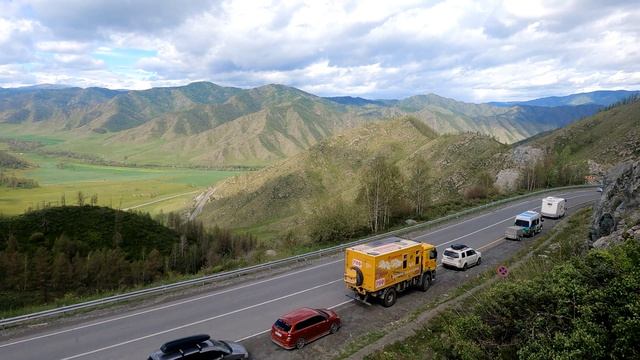 Смотровая площадка «Перевал Чике-Таман» Горный Алтай смотреть онлайн