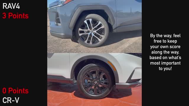 Toyota RAV4 2026 года против Honda CR-V 2026 года смотреть онлайн