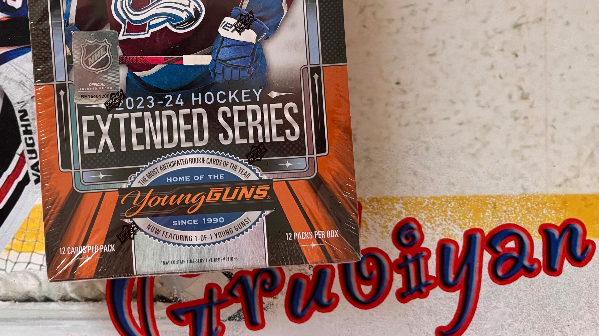 Бокс-брейк 1 Hobby box 2023/24 Upper Deck Hockey Extended Series. Аукцион №1 смотреть онлайн