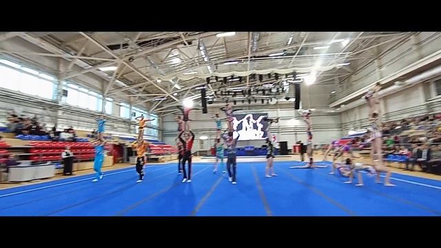 Открытие соревнований по акробатике