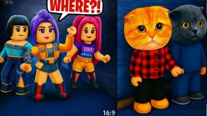 МЫ РАЗОЗЛИЛИ СЕМЬЮ КПОП ДЕМОН ХАНТЕРС В РОБЛОКС! РУМИ ПРОТИВ БАТТЕРС