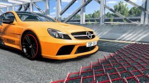 Массовое столкновение автомобилей на Спайк-Стрип – BeamNG Drive | CrashBoomPunk