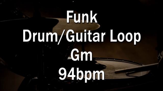 Guitar Loop Gm - 94bpm For Practice