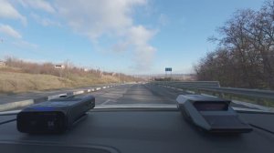 SilverStone F1 Doppler PRO Wi-Fi + Neoline X-COP 8700s EXD2.5 Wi-Fi, проезд Кордон М4