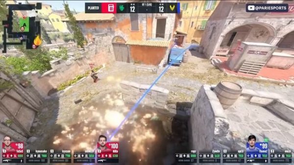 [ХАЙЛАЙТЫ] Falcons vs Vitality _ Полуфинал _ BLAST Rivals 2025 S2