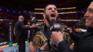 UFC 322: Ислам Махачев - Слова после боя