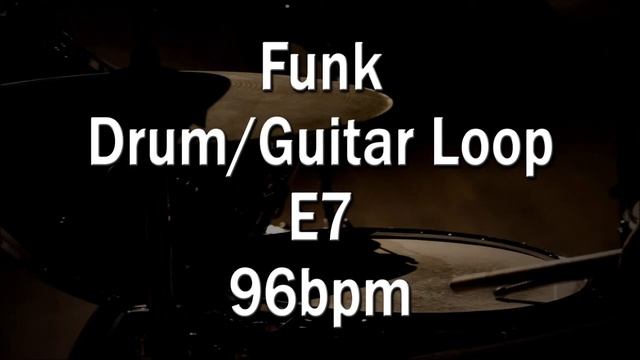 Guitar Loop E7 - 96bpm For Jamming And Improvising