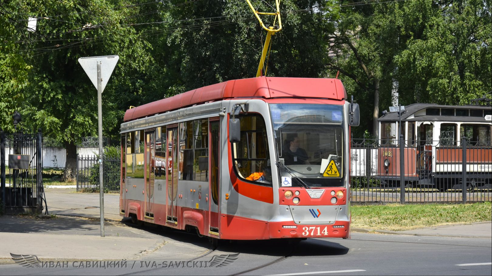 Трамваи Петербурга на маршруте №23 смотреть онлайн