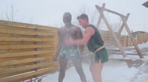 Русский Нигга в русской бане - C лёгким паром! Сибирь глазами Парика