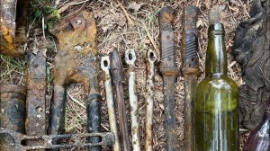 Коп по войне. Раскопали глубокий немецкий бункер на болоте.