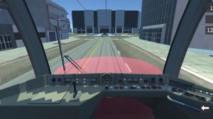 обзор игры симулятор московского трамвая 3д