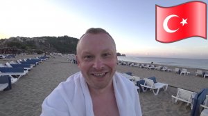 #2.12.Аланья. Ещё не встало солнце — а я уже на пляже! Обед — в номере, а ужин — на «турецкой кухне»