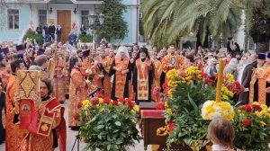 Митрополит Василий и Епископ Герман возглавили Крестный ход к Собору Архистратига Михаила в Сочи