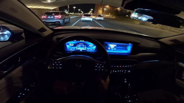 2024 FAW Bestune T77 / ФАВ Бестюн T77 1.5 турбо робот 160 л.с. | Ночной тест-драйв | Обзор смотреть онлайн