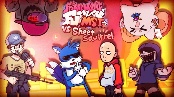 Сборник модов FNF 🎼 Sheet Squirrel 🎼 One Note Man 🎼 No more dough 🎼 Flashback 🎼 Left4Funkin