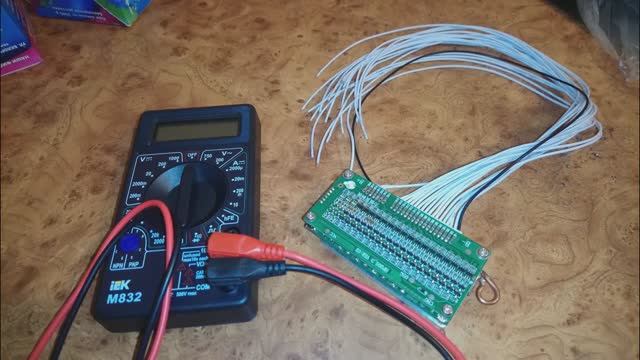 Ремонт платы BMS на АКБ 23 s Пакеты NMC 60 ач. вылетел 1 канал. Пайка на плате. смотреть онлайн