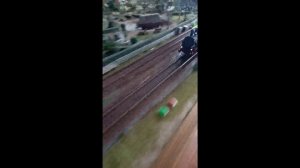 Покатушки с паровозм BR 74