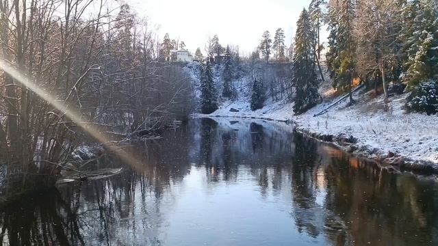 Оредеж  Первый снег