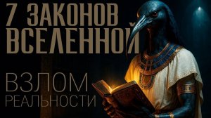 ГЕРМЕТИЗМ. 7 Космических Законов 💫