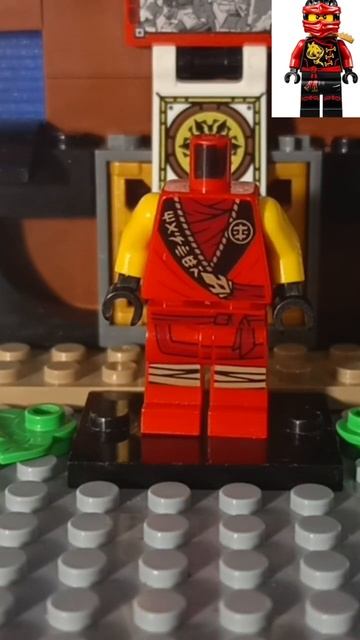 как сделать кая по турниру истоков #Лего #lego #ниндзяго #ninjago #кастом #castom