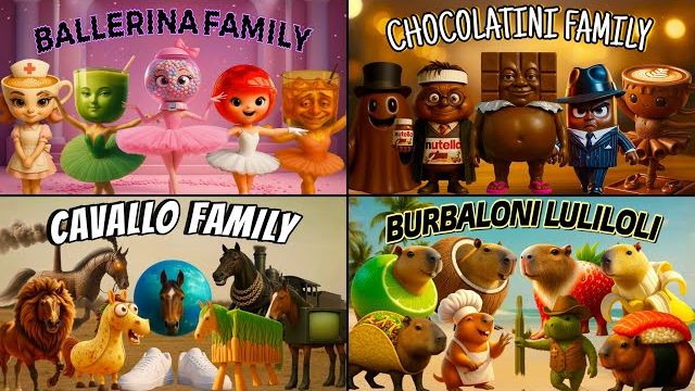 ВОЙНА КЛАНОВ ITALIAN BRAINROT! Мемные животные против семей — кто сильнее? РЕАКИЦЯ смотреть онлайн