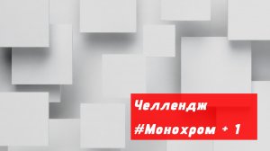 Челлендж «Монохром + 1»