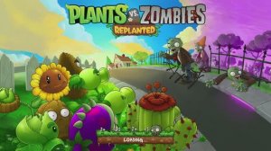 Растения против Зомби PVZ Replanted на кладбище Прохождение игры