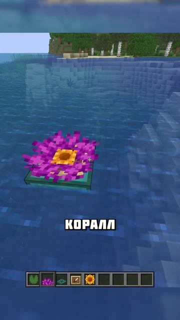 КРАСИВЫЙ ЛОТОС В МАЙНКРАФТЕ #shorts смотреть онлайн