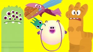 Обаятельные друзья - монстрики — Ум и Хрум — Приключения в Съедобном мире