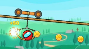 Красный Шар в игре Bounce Ball 6 Уровни 16-20