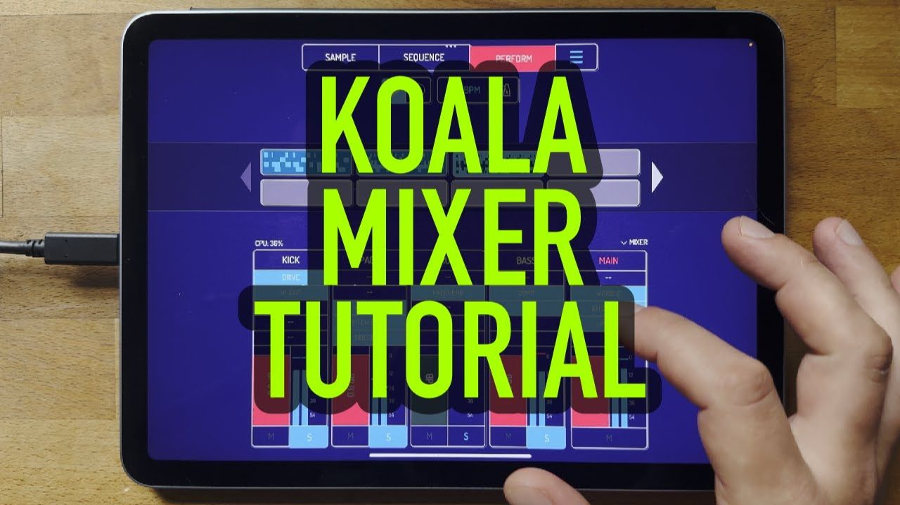 Koala Sampler: Mixer Tutorial