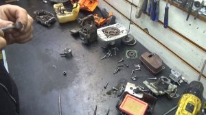 Stihl FS 350 Диагностика с разборкой.