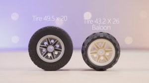 Тестирование шин LEGO на различных поверхностях