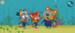 Три Кота Мультфильм Морские приключения