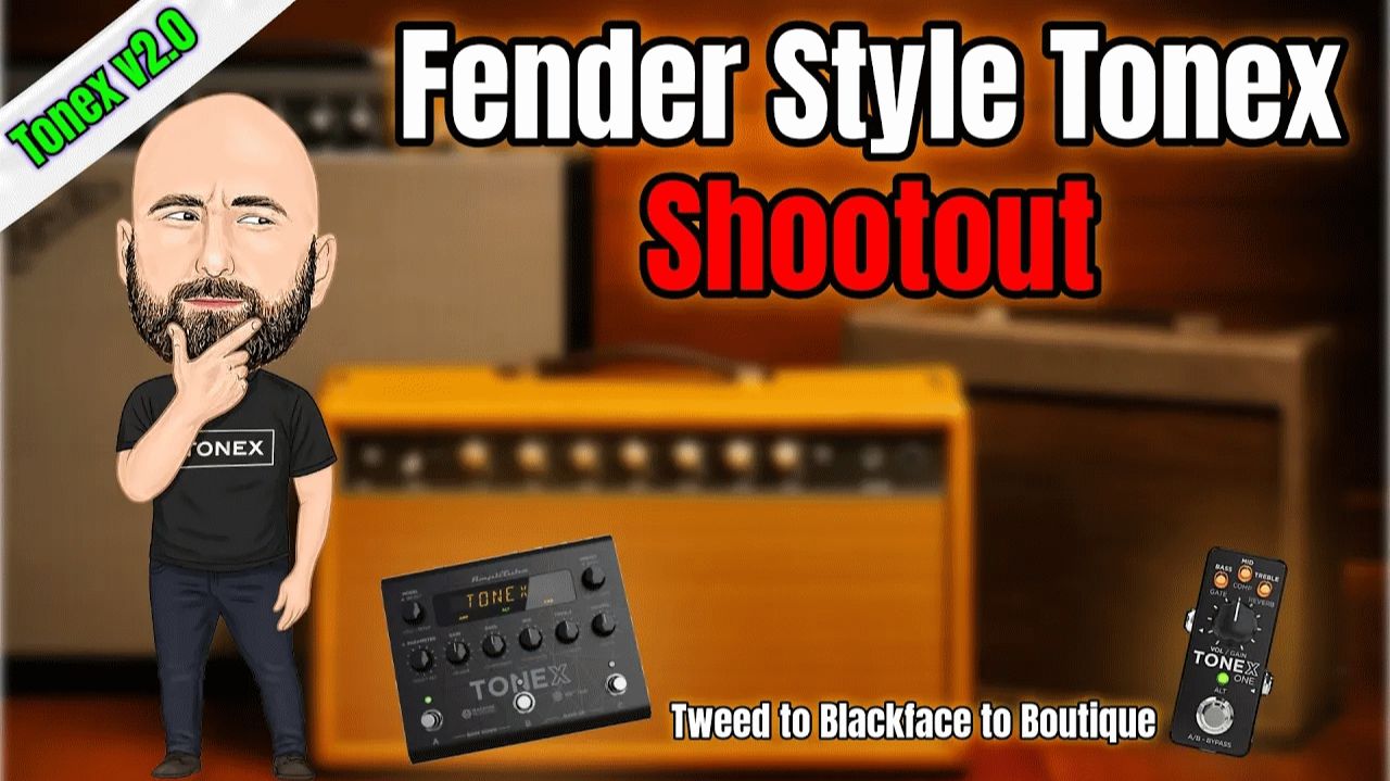 Jason Sadites: The Ultimate Fender-Style TONEX Tone Shootout (ToneX V2 Edition)