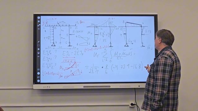 Определение перемещений в раме (часть 2)_для ПГС МГСУ_2025 год смотреть онлайн