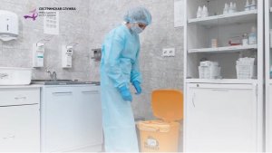 Алгоритм действий при нарушение целостности упаковки с отходами класса Б