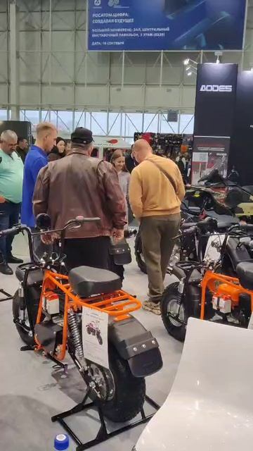 Ижтехмаш на выставке Мотозима. смотреть онлайн